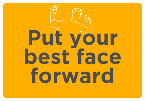 Put your best face forward lesson