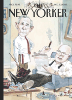 The New Yorker cover - Bush