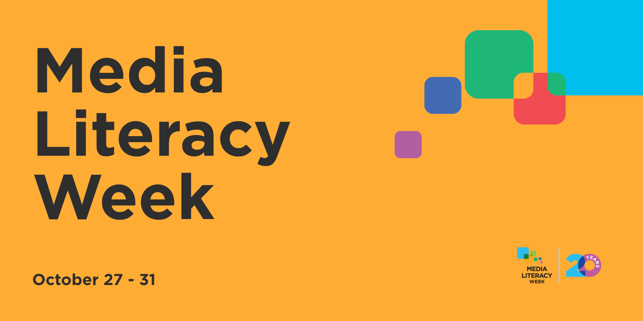 Media Literacy Week October 27-31