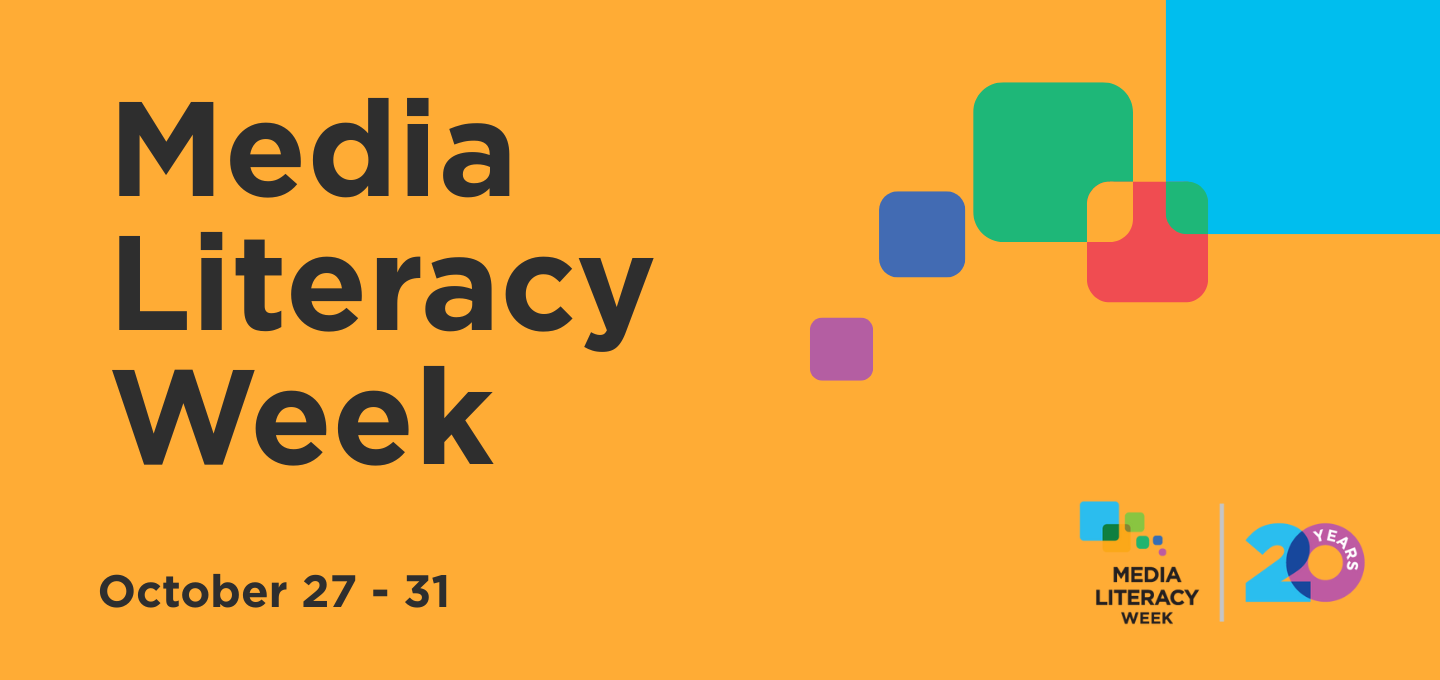 Media Literacy Week Oct. 27 - 31, 2025