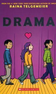 The cover of Raina Telgemaier's book Drama.