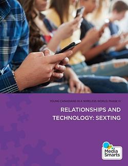 Cover of YCWW, Phase IV: Relationships and technology: Sexting Report