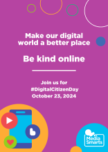 Make our digital world a better place. Be kind online.