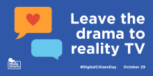 Leave the drama to reality TV